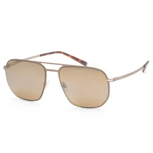 Maui Jim Men's Sharks Cove 55 mm Brown Sunglasses