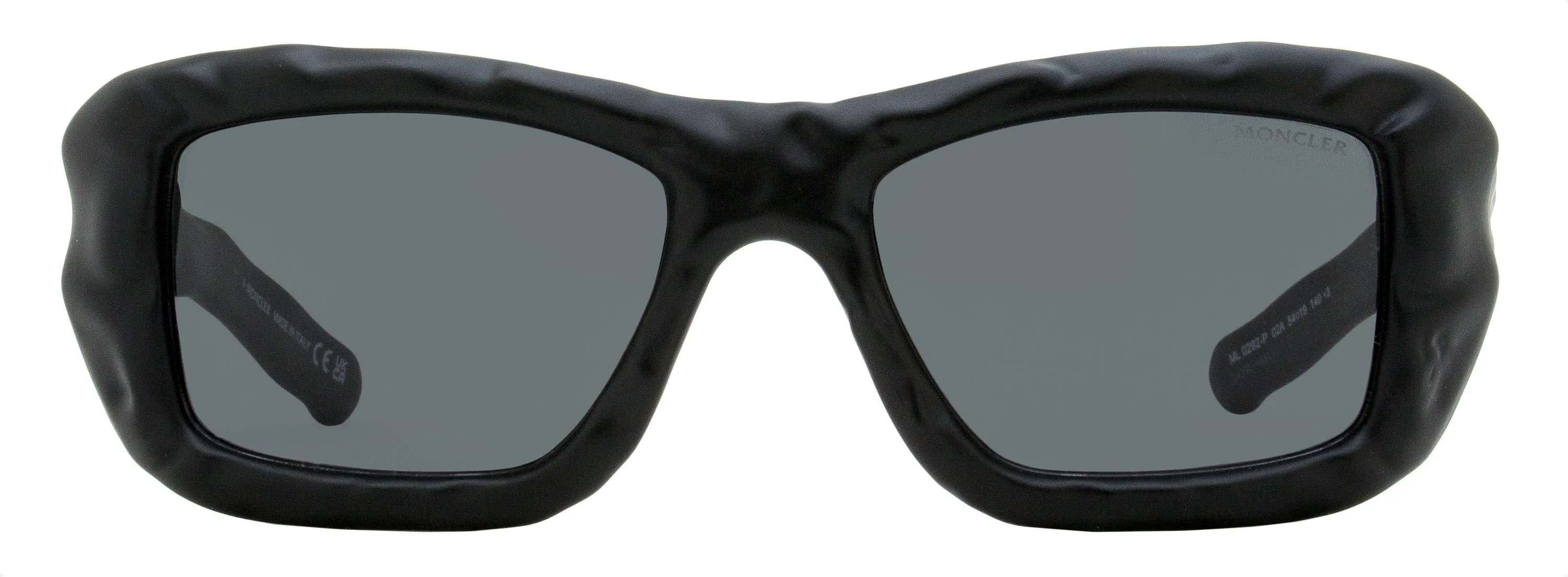 Moncler Unisex Salehe Bembury Sunglasses ML0292-P 02A Matte Black 54mm