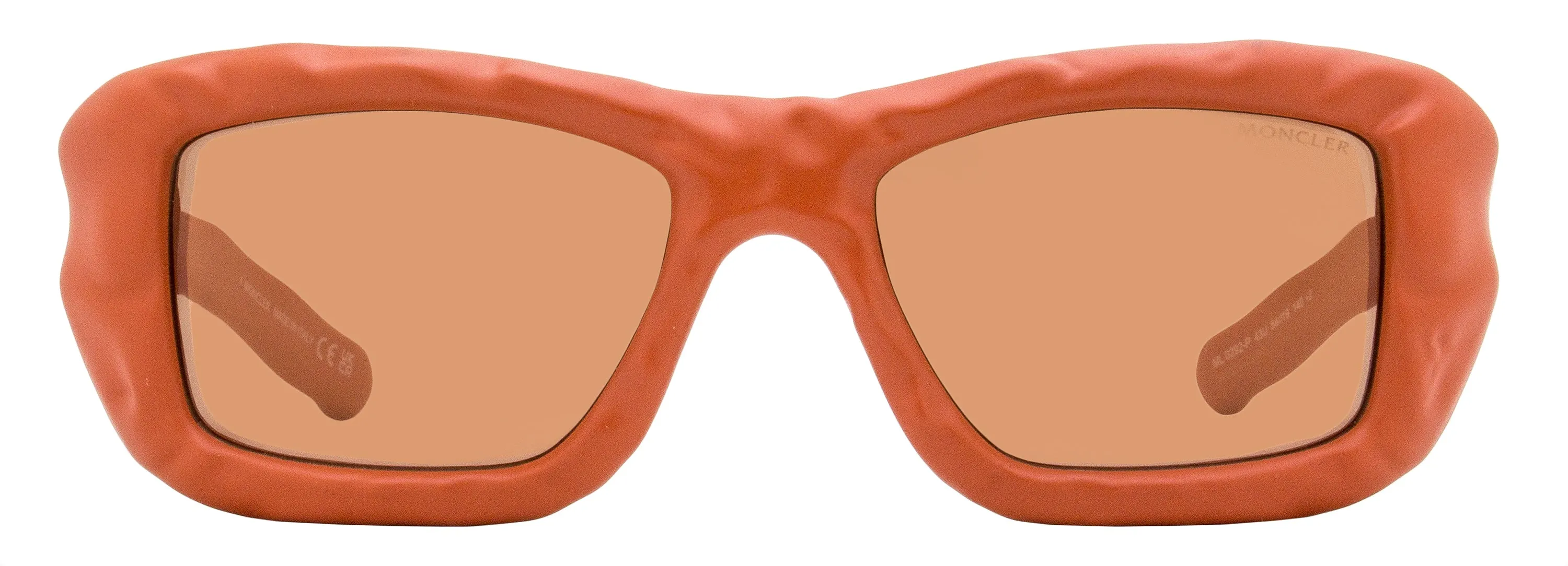 Moncler Unisex Salehe Bembury Sunglasses ML0292-P 43U Matte Orange 54mm
