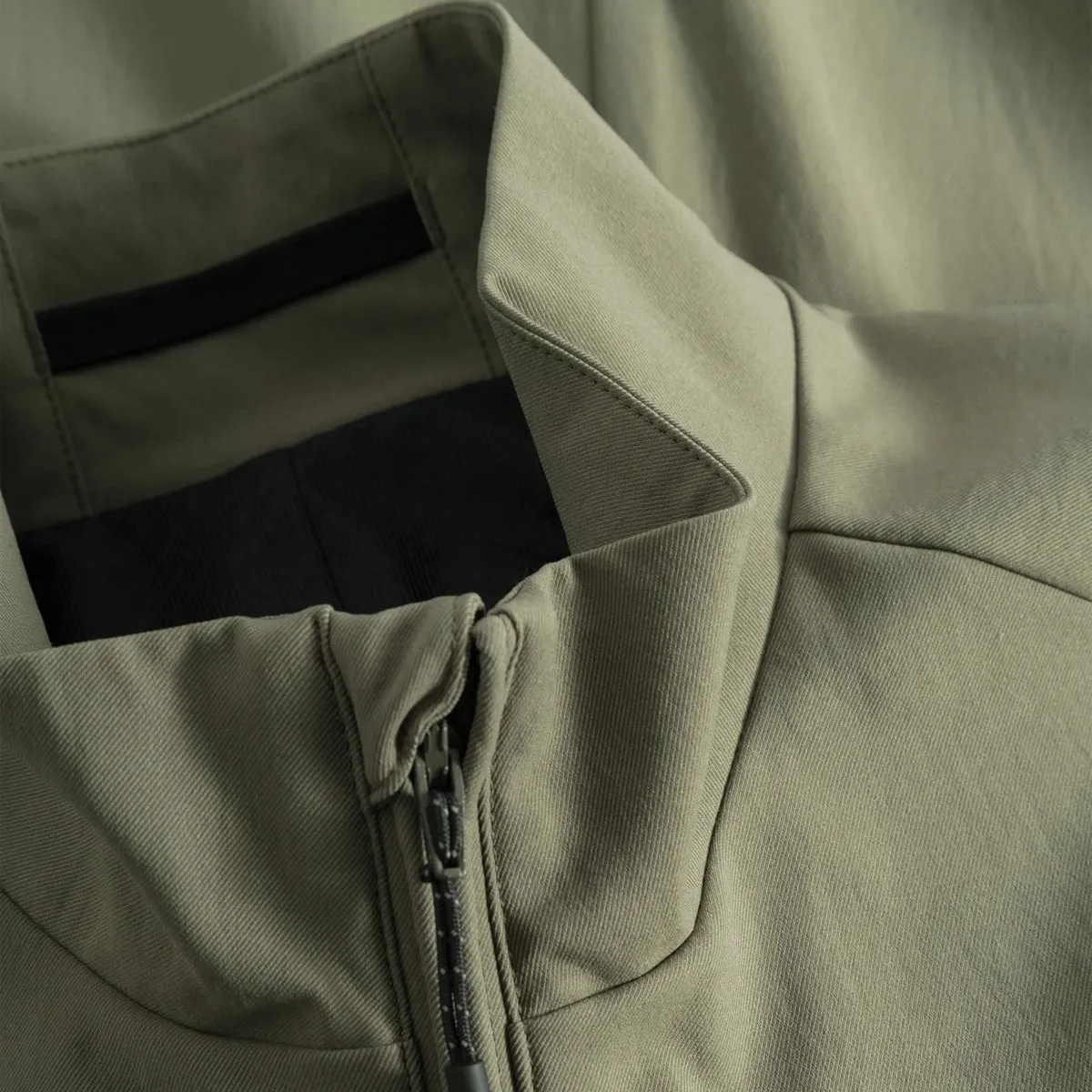 Norse Projects Birkholm Solotex Twill Vest Sediment Green