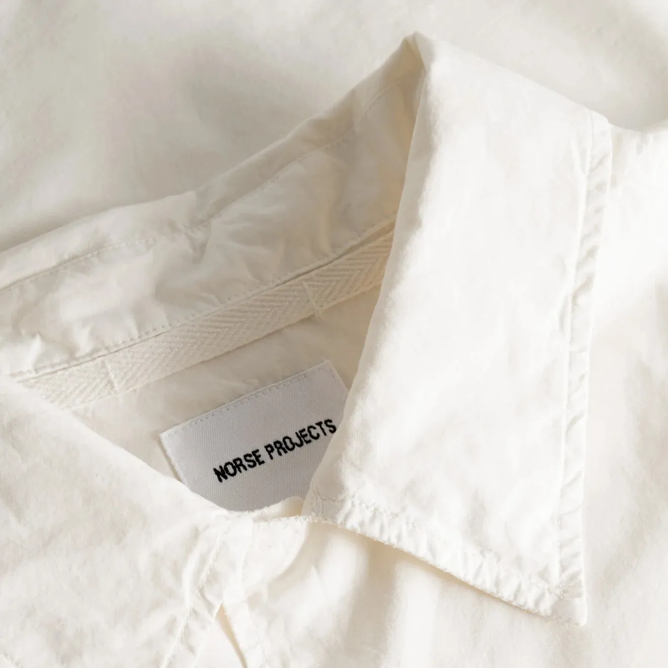 Norse Projects Carsten Tencel SS Shirt Enamel White