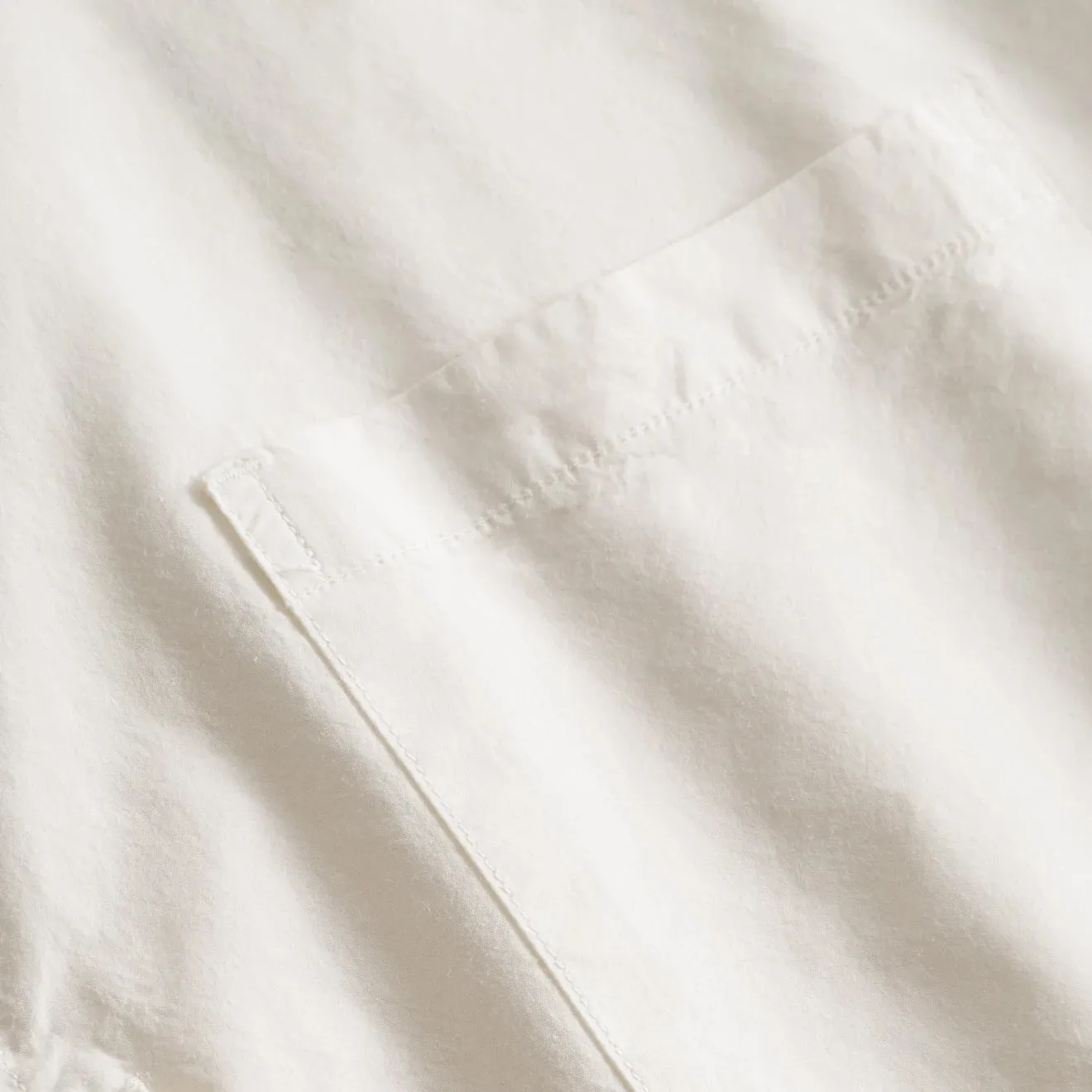 Norse Projects Carsten Tencel SS Shirt Enamel White
