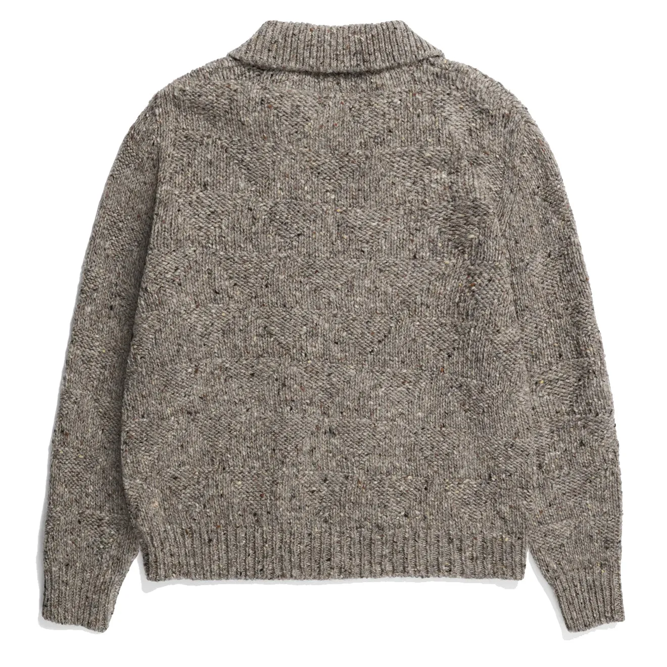 Norse Projects Erik Donegal Diamond Jacket Grey Melange