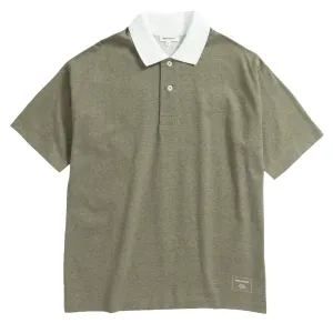 Norse Projects Espen Loose Printed S/S Polo Sediment Green