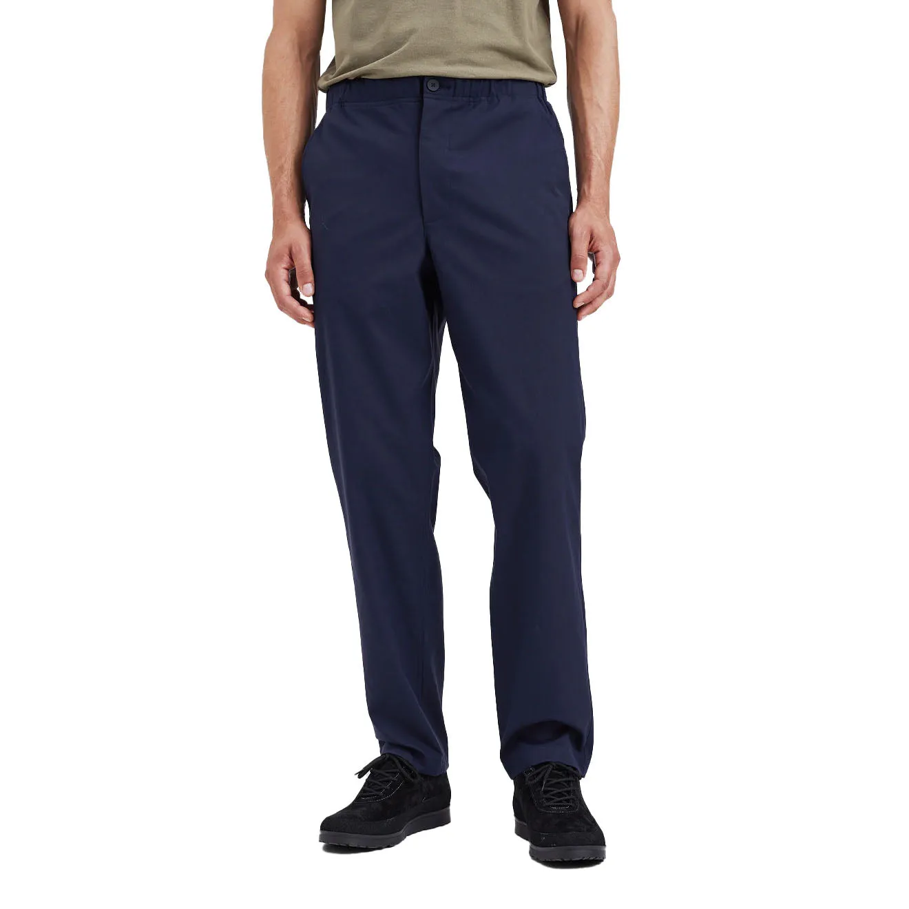 Norse Projects Ezra Relaxed Solotex Twill Trouser Black