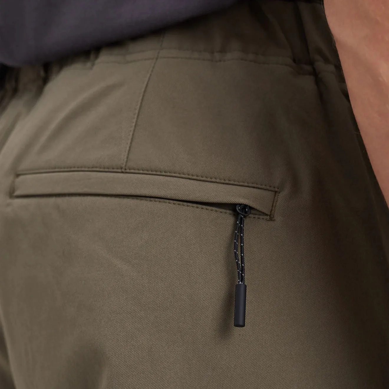 Norse Projects Ezra Relaxed Solotex Twill Trouser Sediment Green
