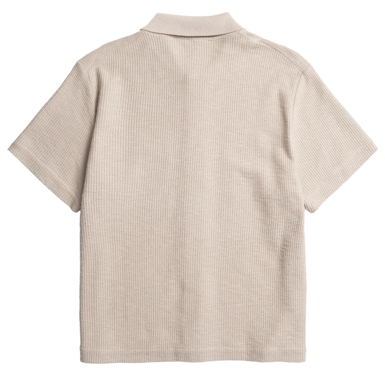 Norse Projects Gustav Crochet Jersey Shirt Oatmeal