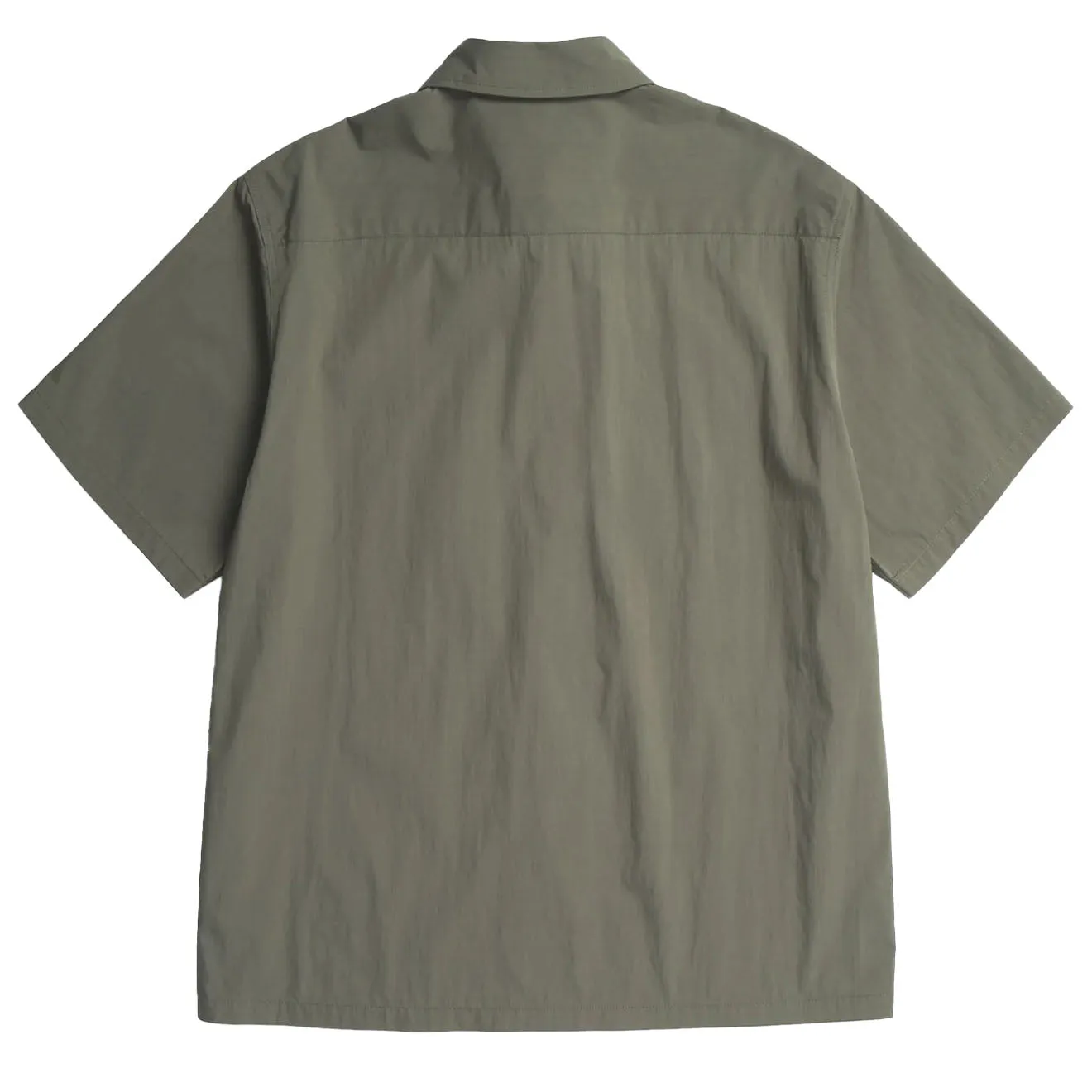 Norse Projects Ivan Tech Poplin SS Shirt Ivy Green
