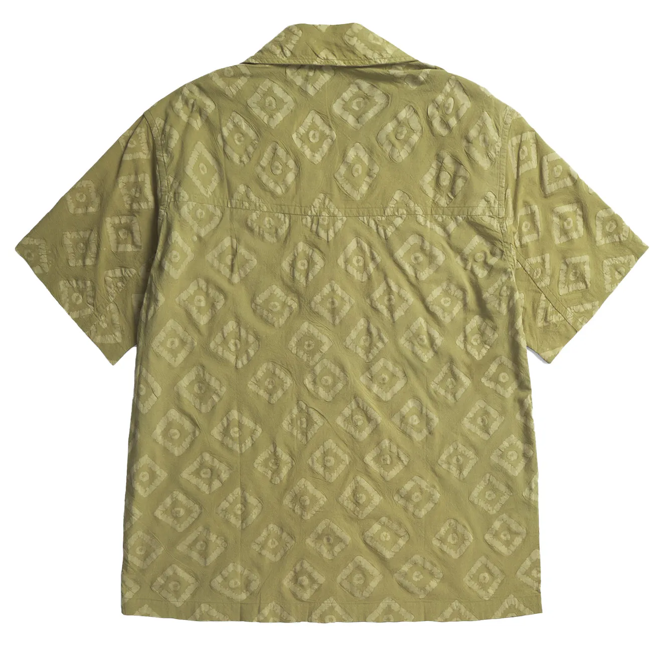 Norse Projects Mads Batik SS Shirt Moss Green