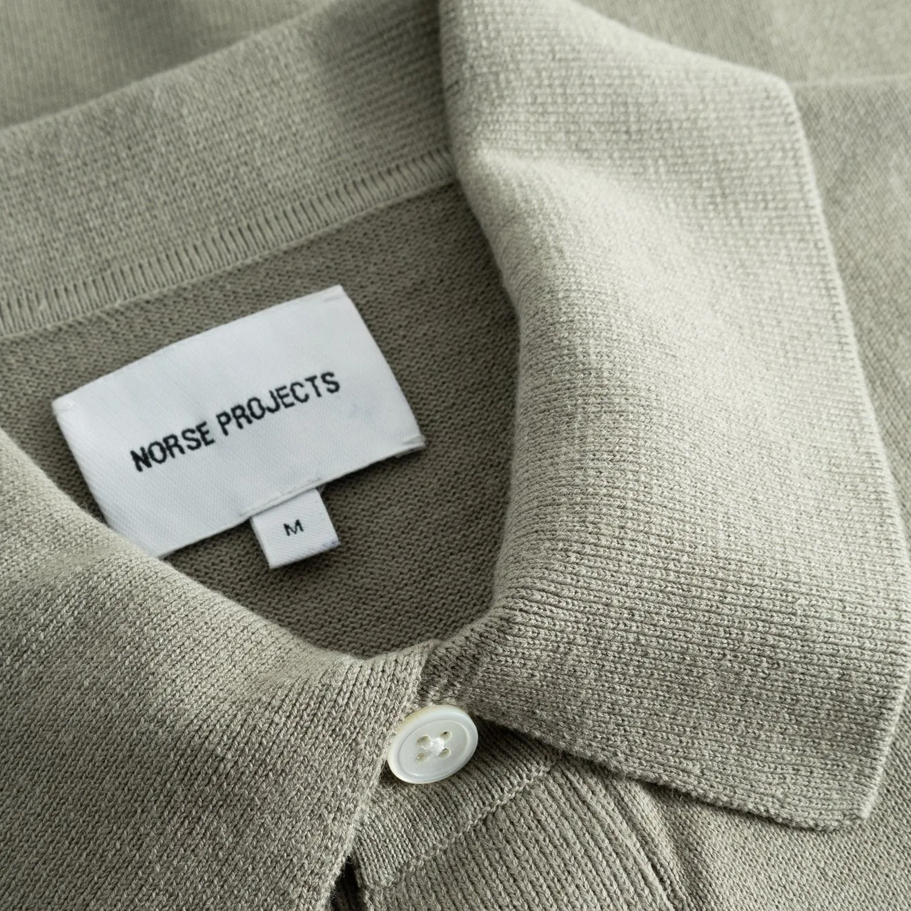 Norse Projects Rollo Cotton Linen SS Shirt Clay