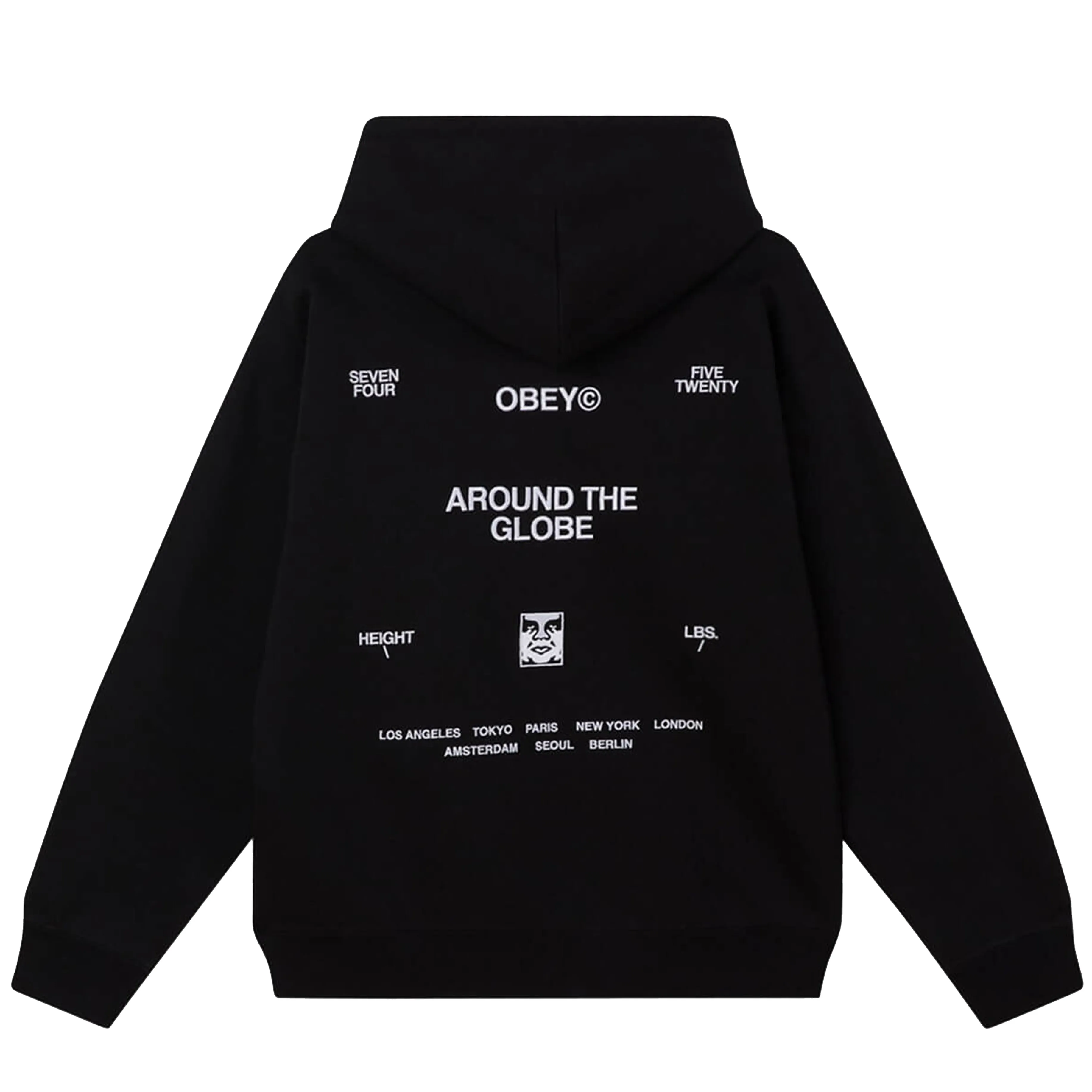 Obey Business Hood Black