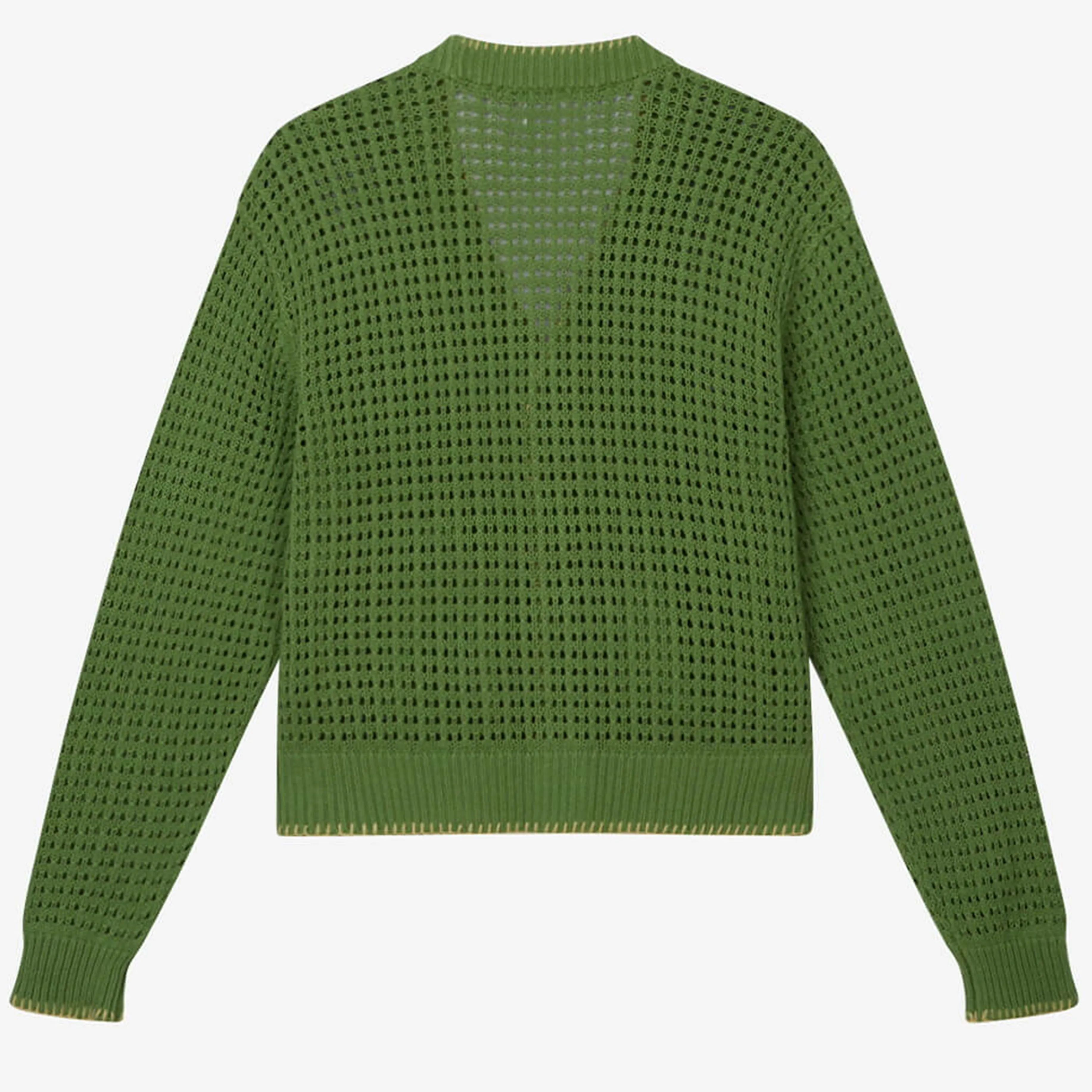 Obey Ethan Cardigan Matcha Multi