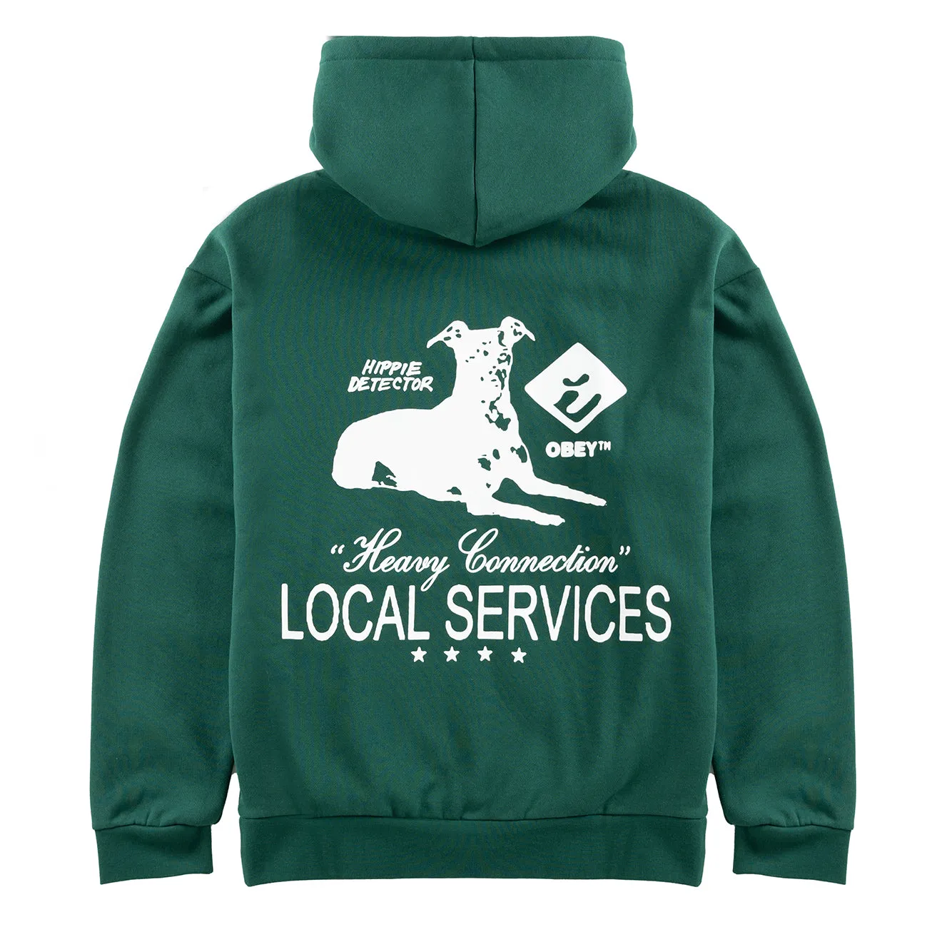 Obey Services Extra Heavy Hood Rain Forest