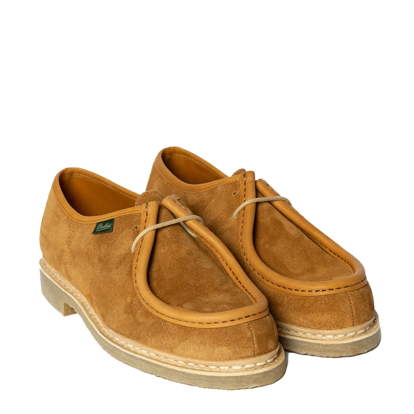 Paraboot Micka Shoe Suede Ario Honey / Vel Whisky