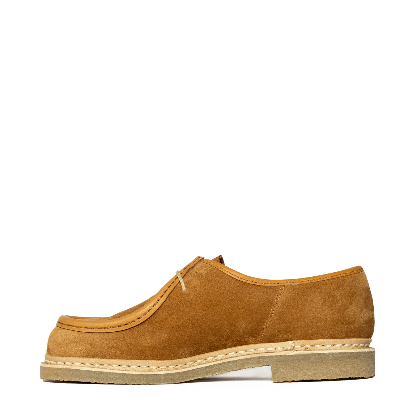Paraboot Micka Shoe Suede Ario Honey / Vel Whisky
