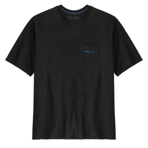 Patagonia Boardshort Logo Pocket Responsibili-Tee Ink Black