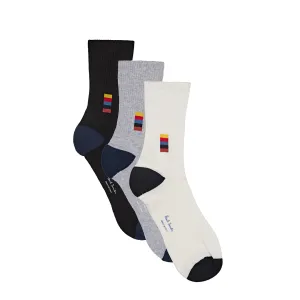 Paul Smith 3-Pack Sock Bright Spot - Multi-Coloured