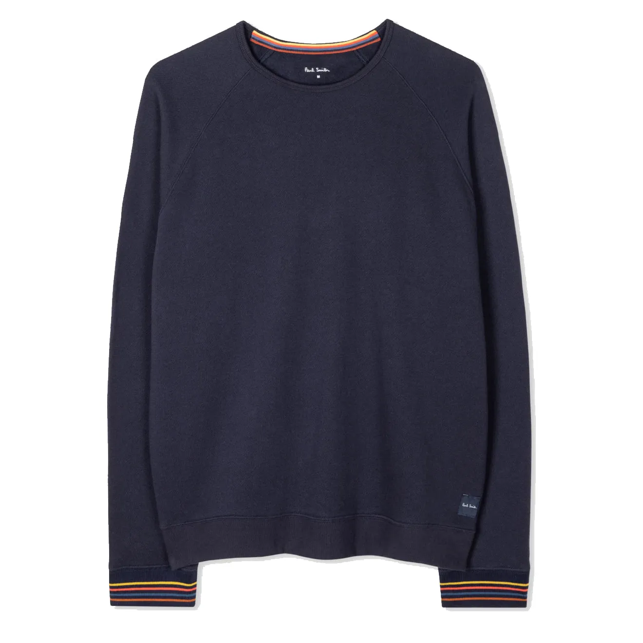 Paul Smith Artist Stripe Cuff Long-Sleeve Lounge Top Navy