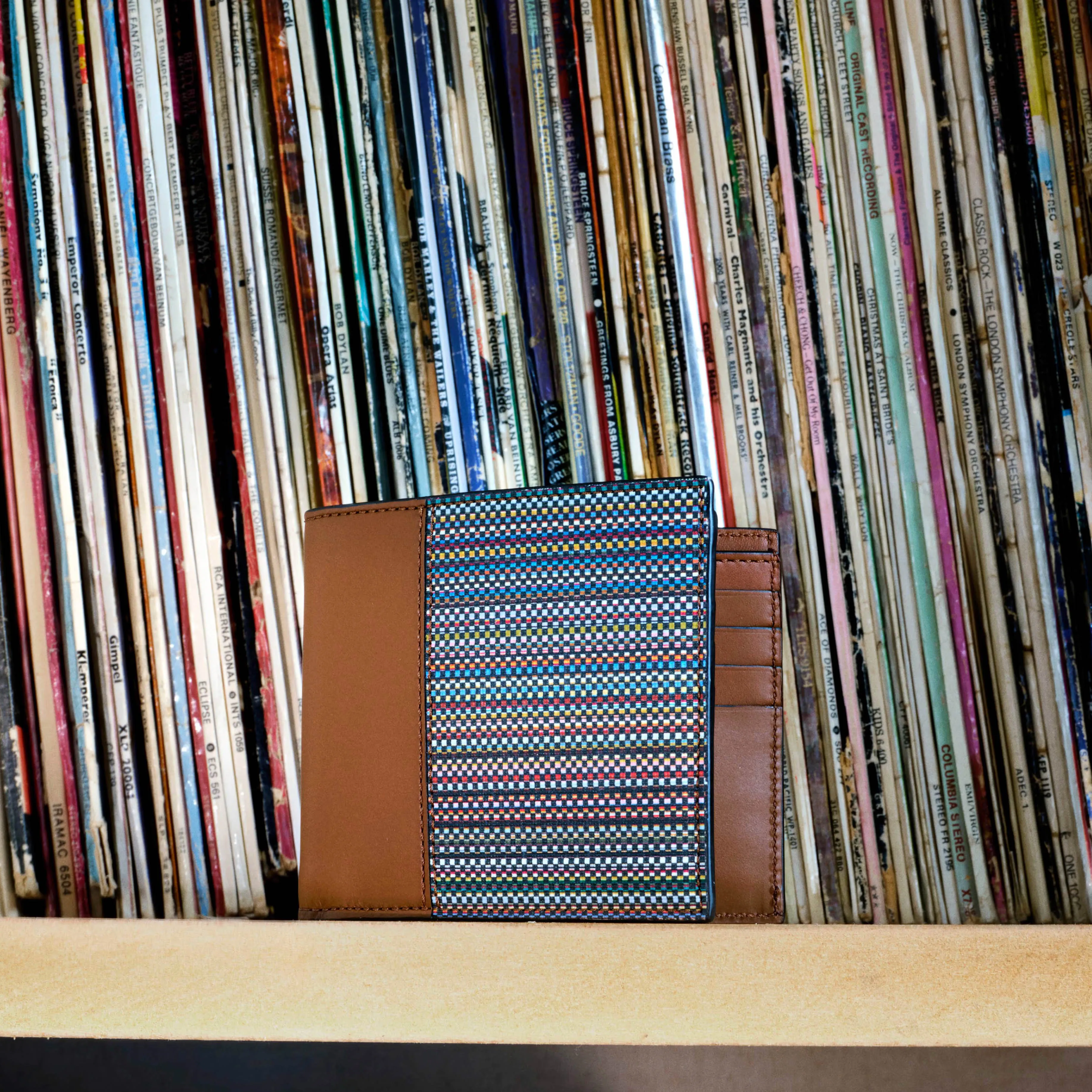 Paul Smith Coated Canvas Wallet Signature Stripe