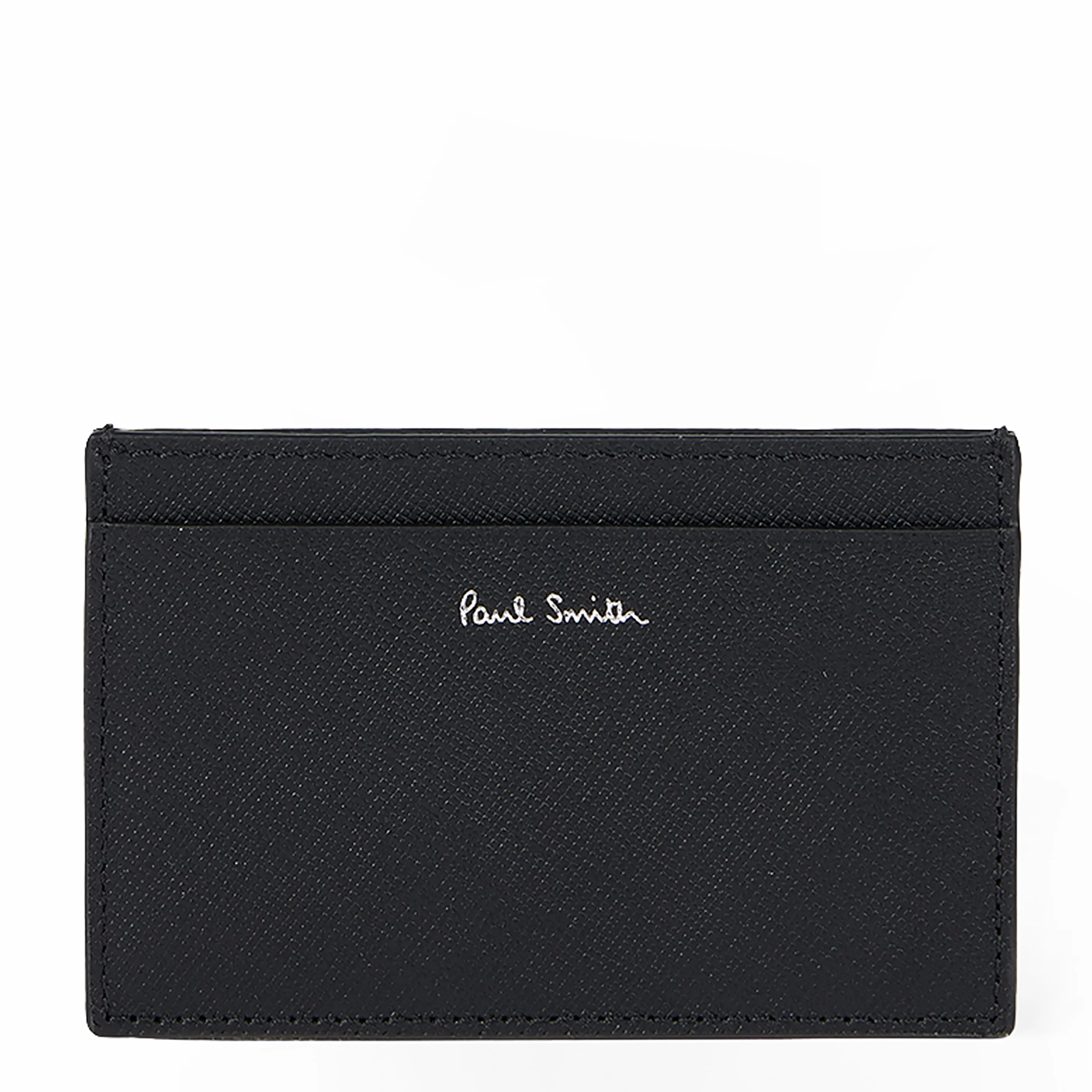 Paul Smith Commuter Mini Print Card Holder Black