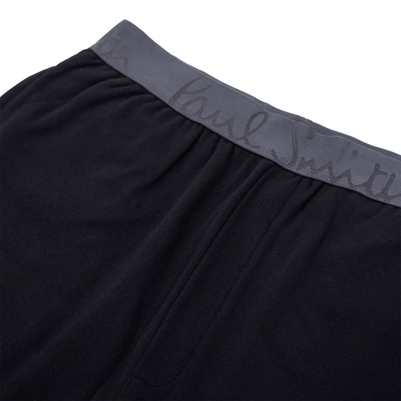 Paul Smith Cotton-Modal Lounge Shorts Black