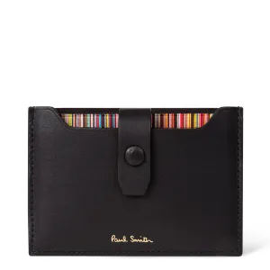 Paul Smith Credit Card Holder Leather Black