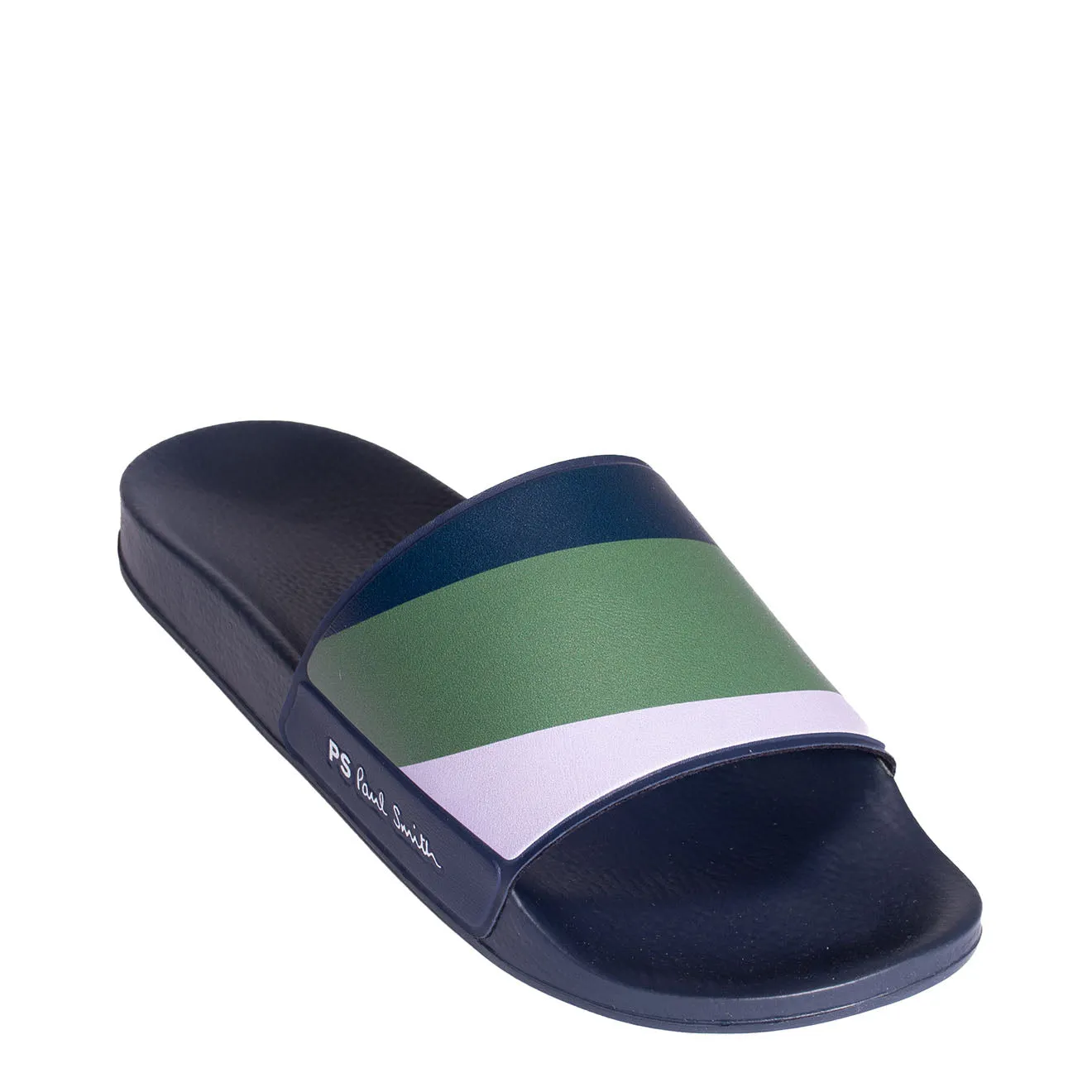 Paul Smith Nyro Sliders Lilac And Khaki