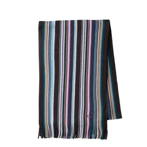 Paul Smith PS Scarf Multicolour Stripe Slate