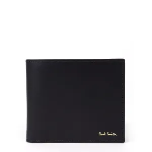 Paul Smith Signature Stripe Billfold Wallet Black