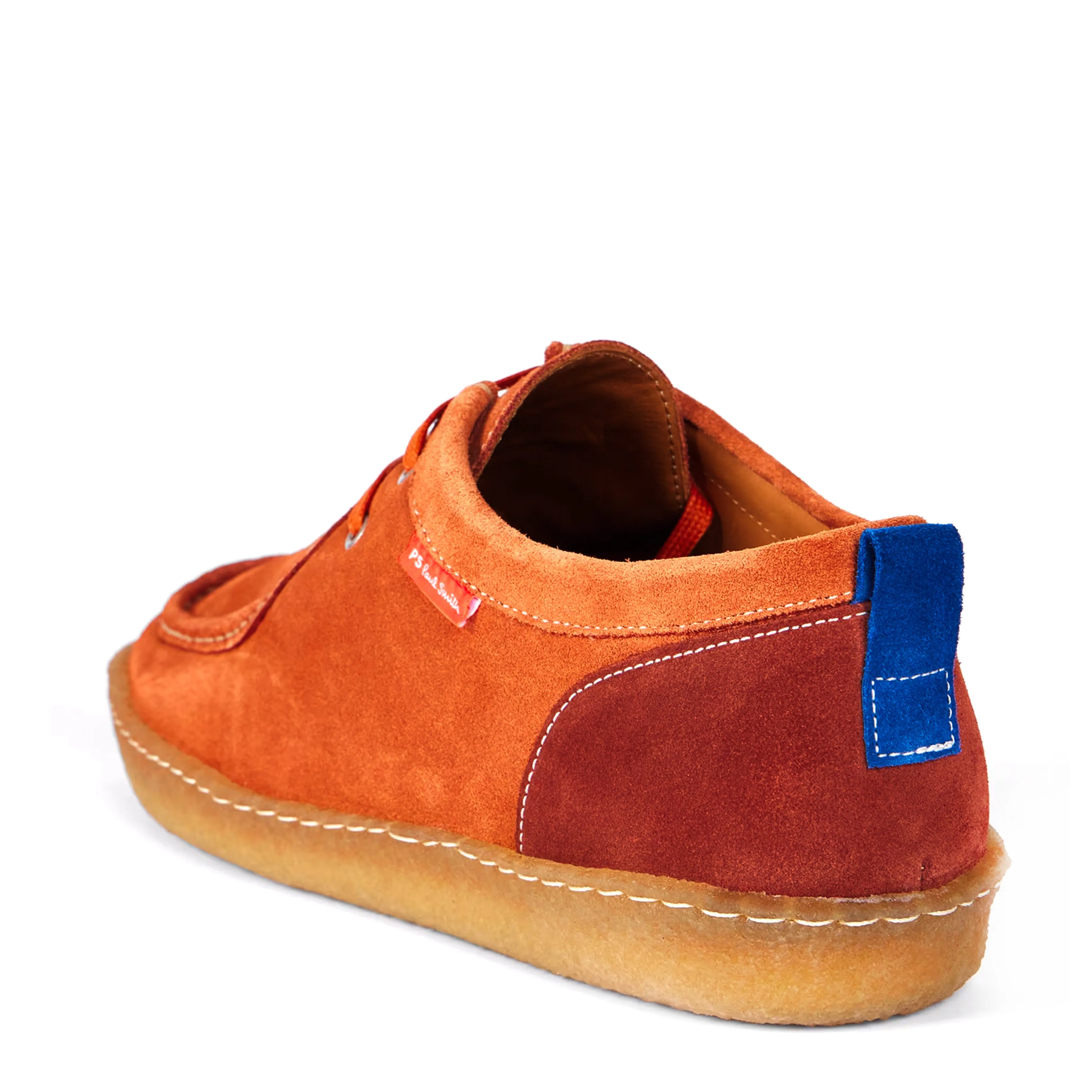 Paul Smith Suede Buster Shoes Orange