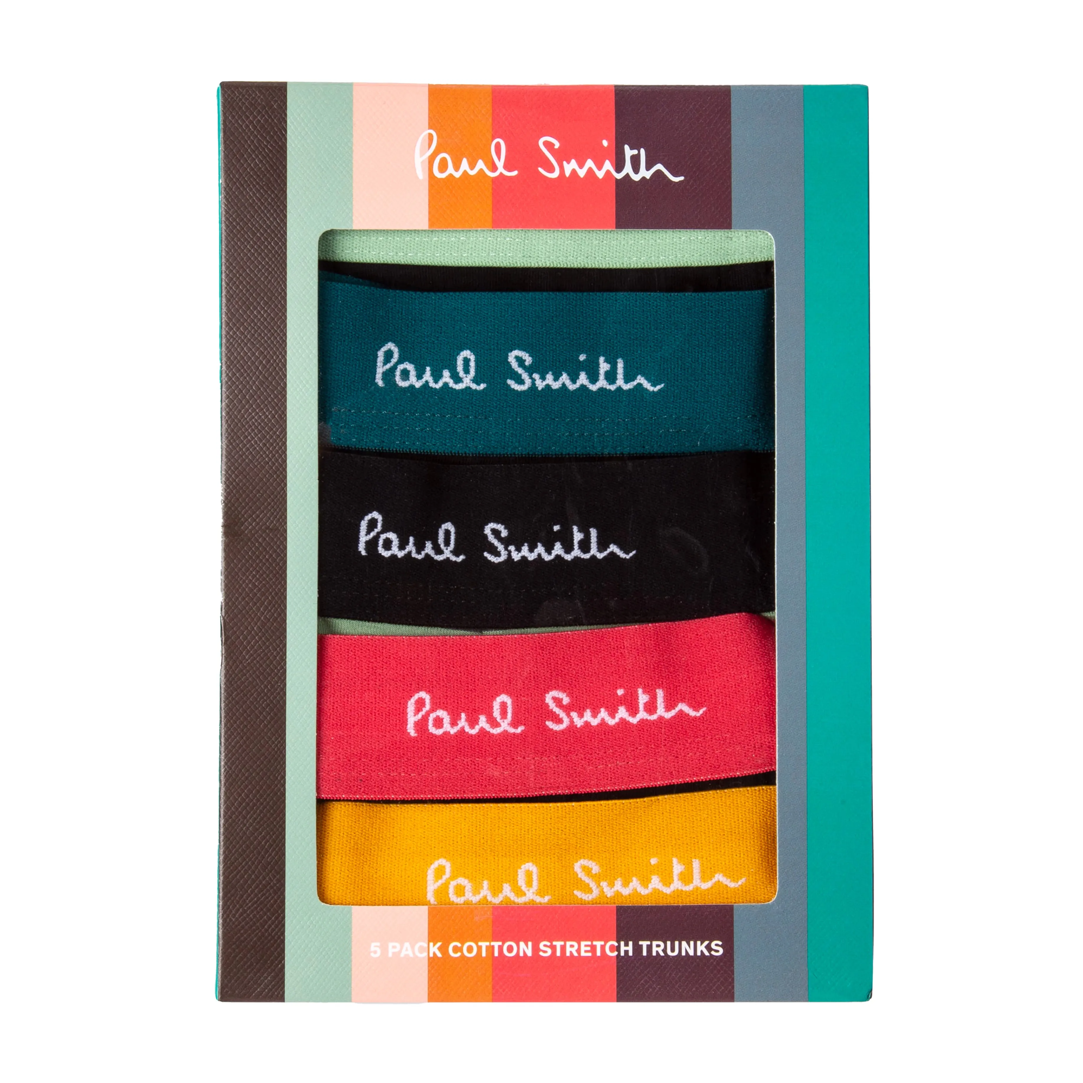Paul Smith Trunk 5 Pack Stripe Mix Multicolour