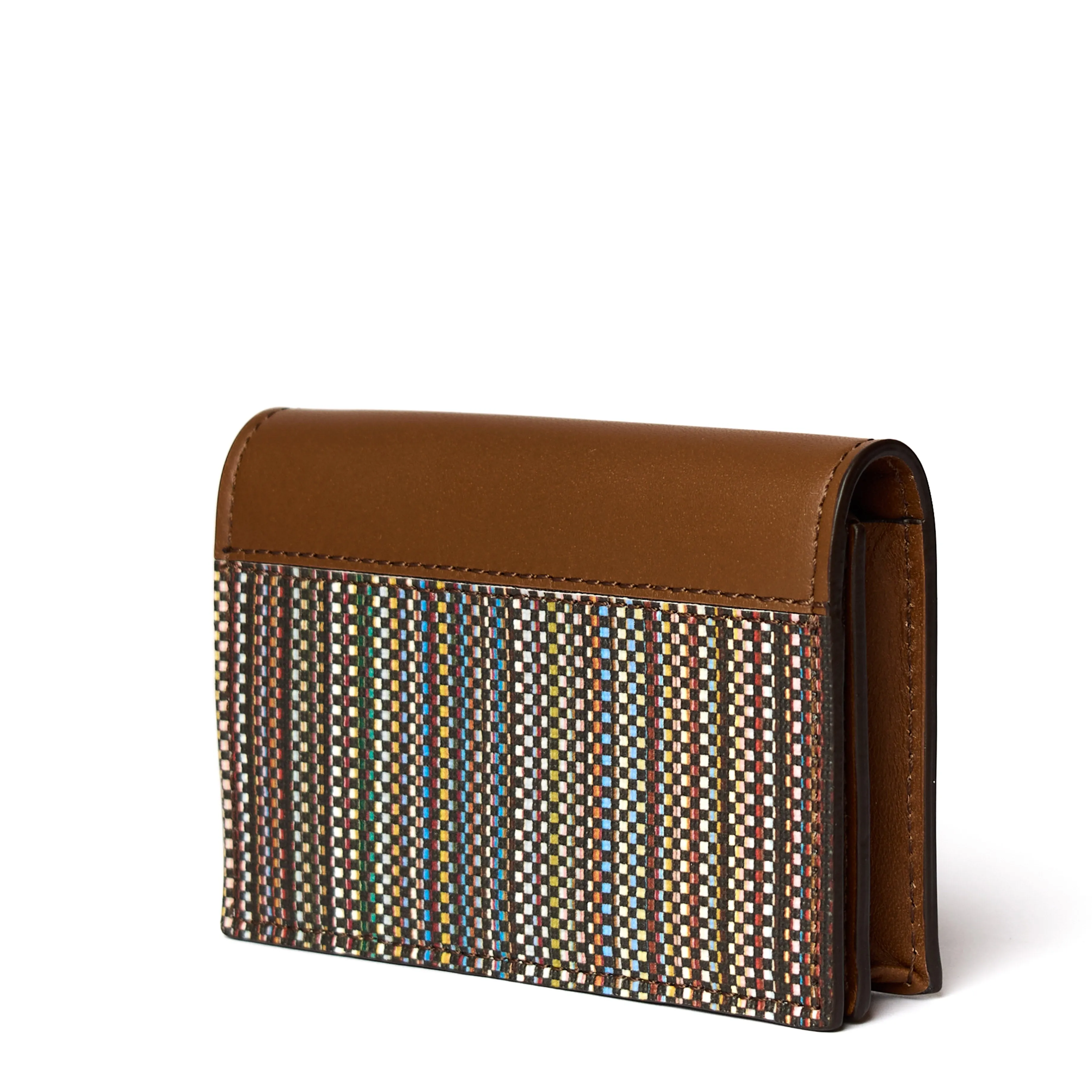 Paul Smith Wallet Fold Over Card Holder Brown