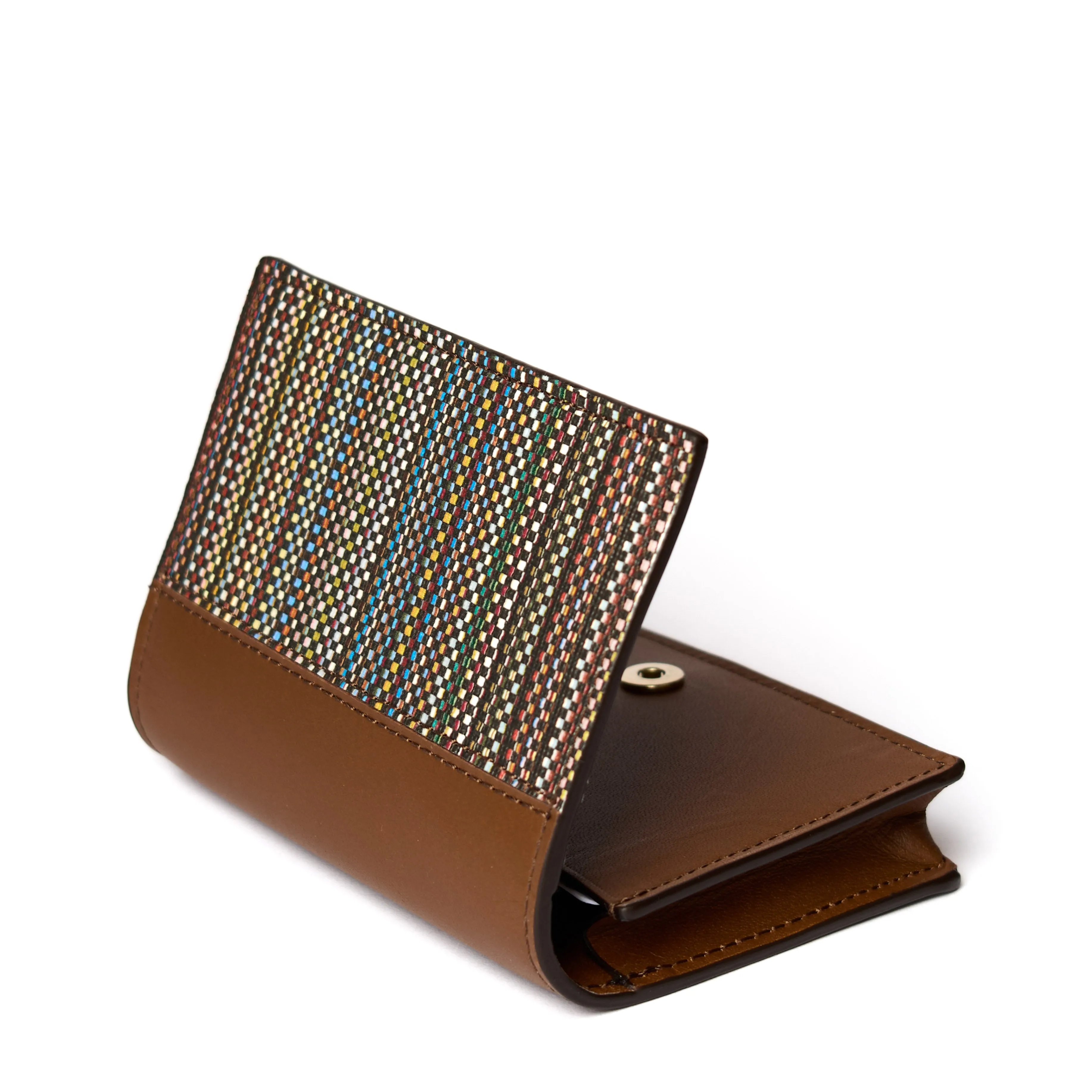 Paul Smith Wallet Fold Over Card Holder Brown