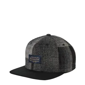 Pendleton Patchwork Flat Brim Patchwork Black