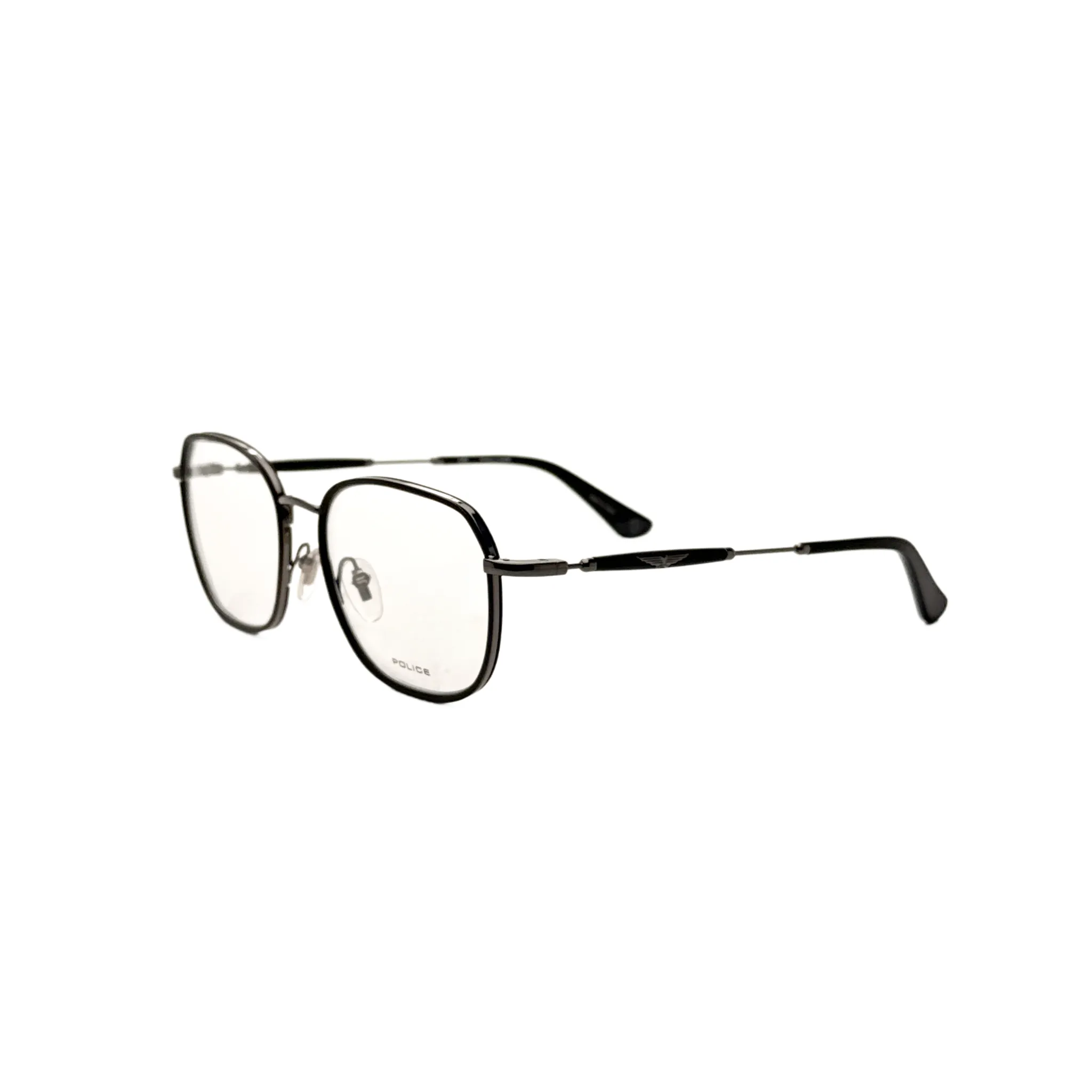 Police Men's 54 mm Black Opticals