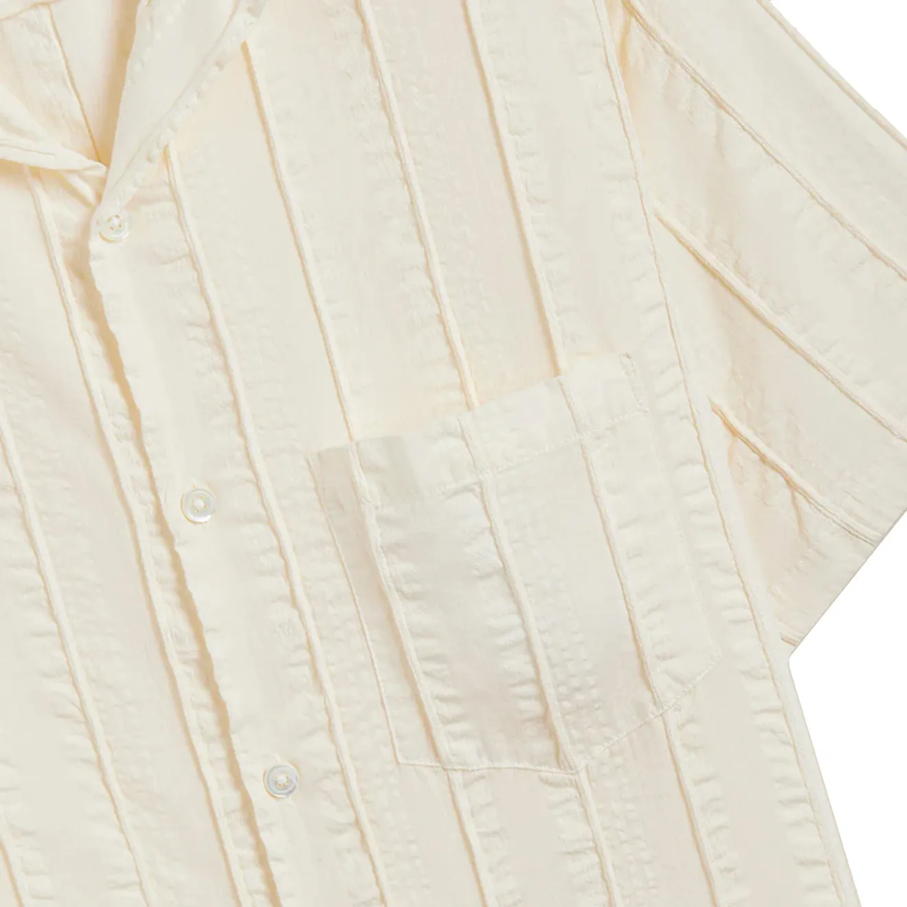 Portuguese Flannel Punta S/S shirt White
