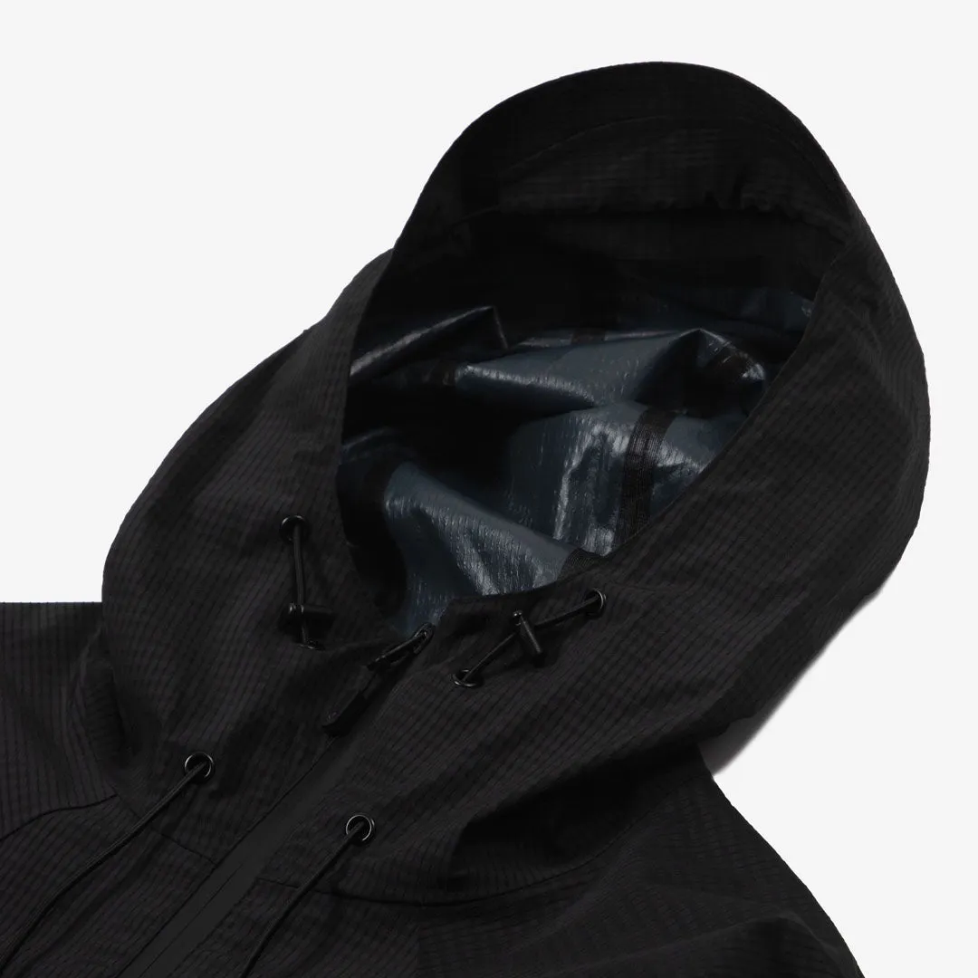 Purple Mountain Observatory 2 Layer Shell Jacket Texture Black