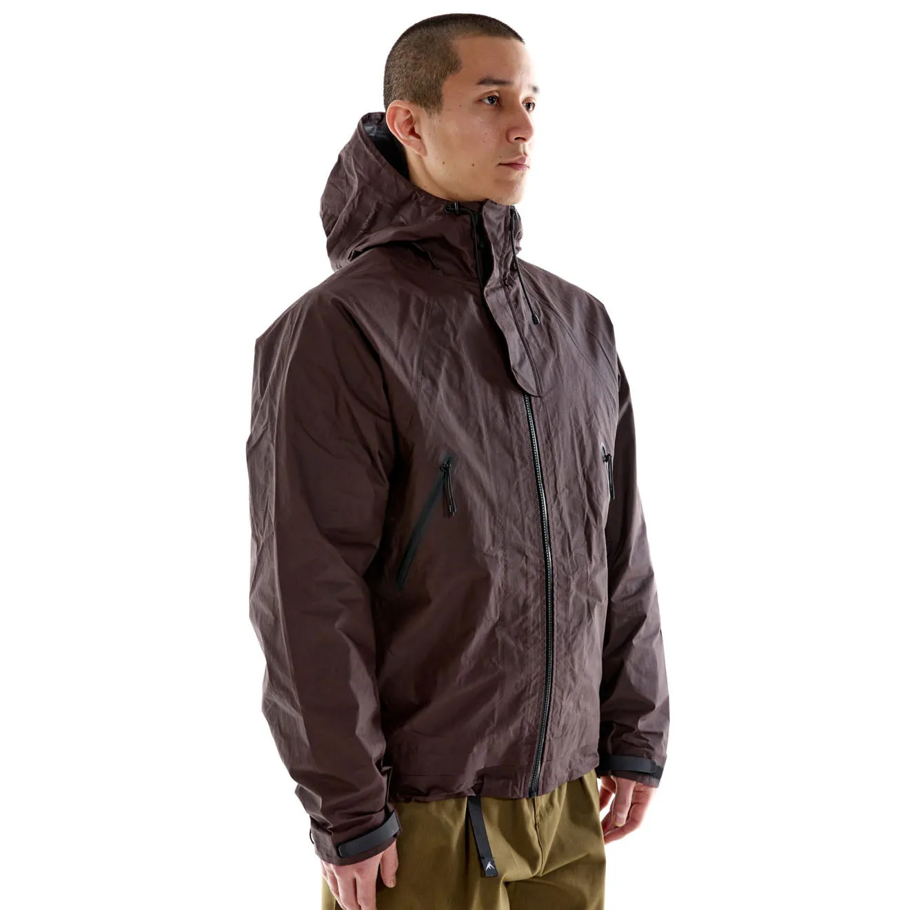 Purple Mountain Observatory Waxed Cygnus Jacket Terranova Burgundy
