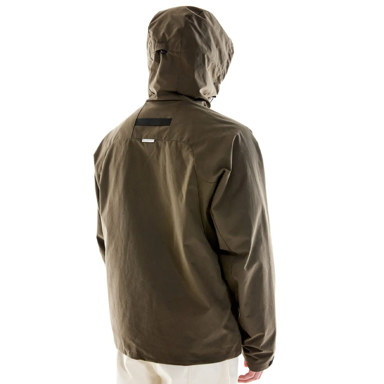 Purple Mountain Observatory Waxed Cygnus Jacket Washwax Khaki
