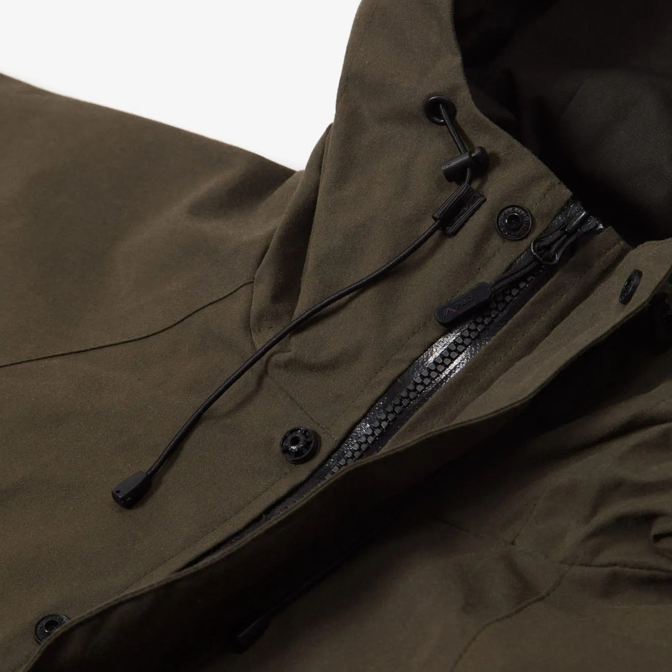 Purple Mountain Observatory Waxed Cygnus Jacket Washwax Khaki