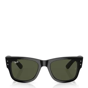 Ray-Ban RB0840S 901/31 51 Mega Wayfarer Sunglasses Polished Black