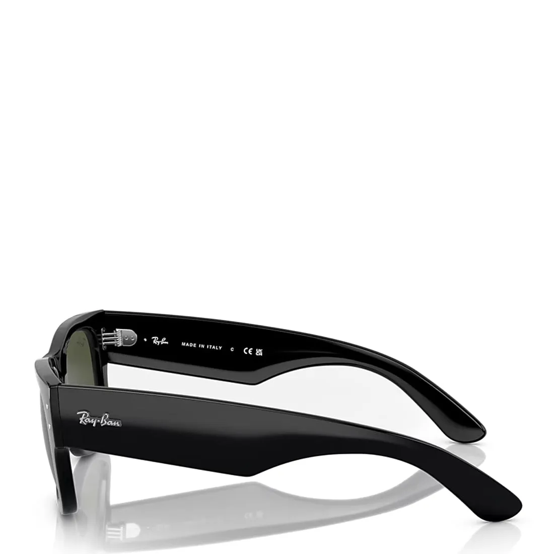 Ray-Ban RB0840S 901/31 51 Mega Wayfarer Sunglasses Polished Black