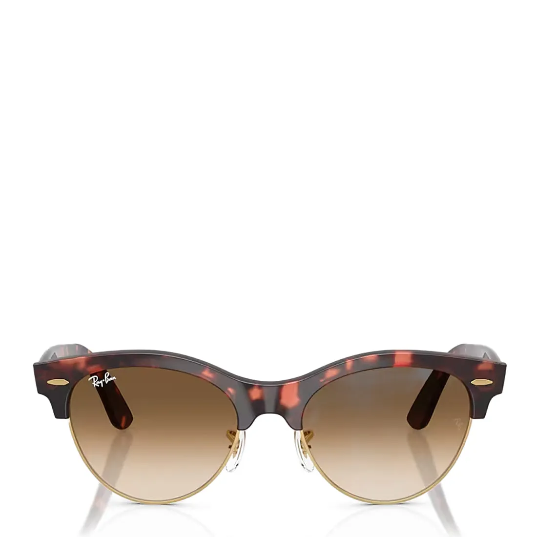 Ray-Ban RB2341 143251 54 Clubmaster Way Sunglasses Polished Pink / Tortoise Gold