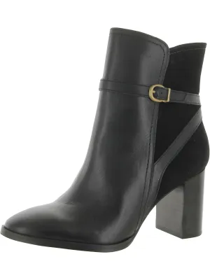 Reformation Bexley Womens Leather Heels Ankle Boots