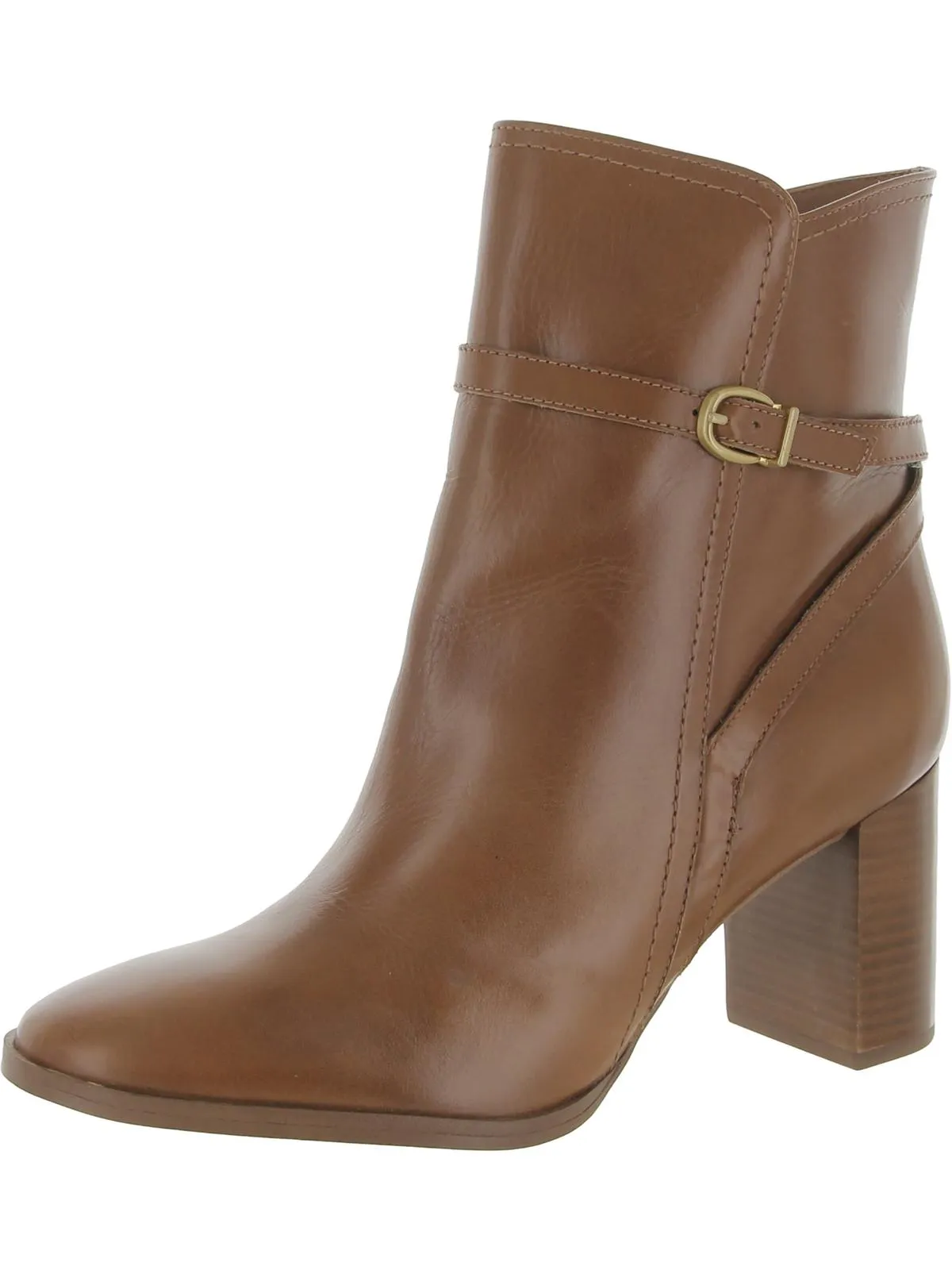 Reformation Bexley Womens Leather Heels Ankle Boots