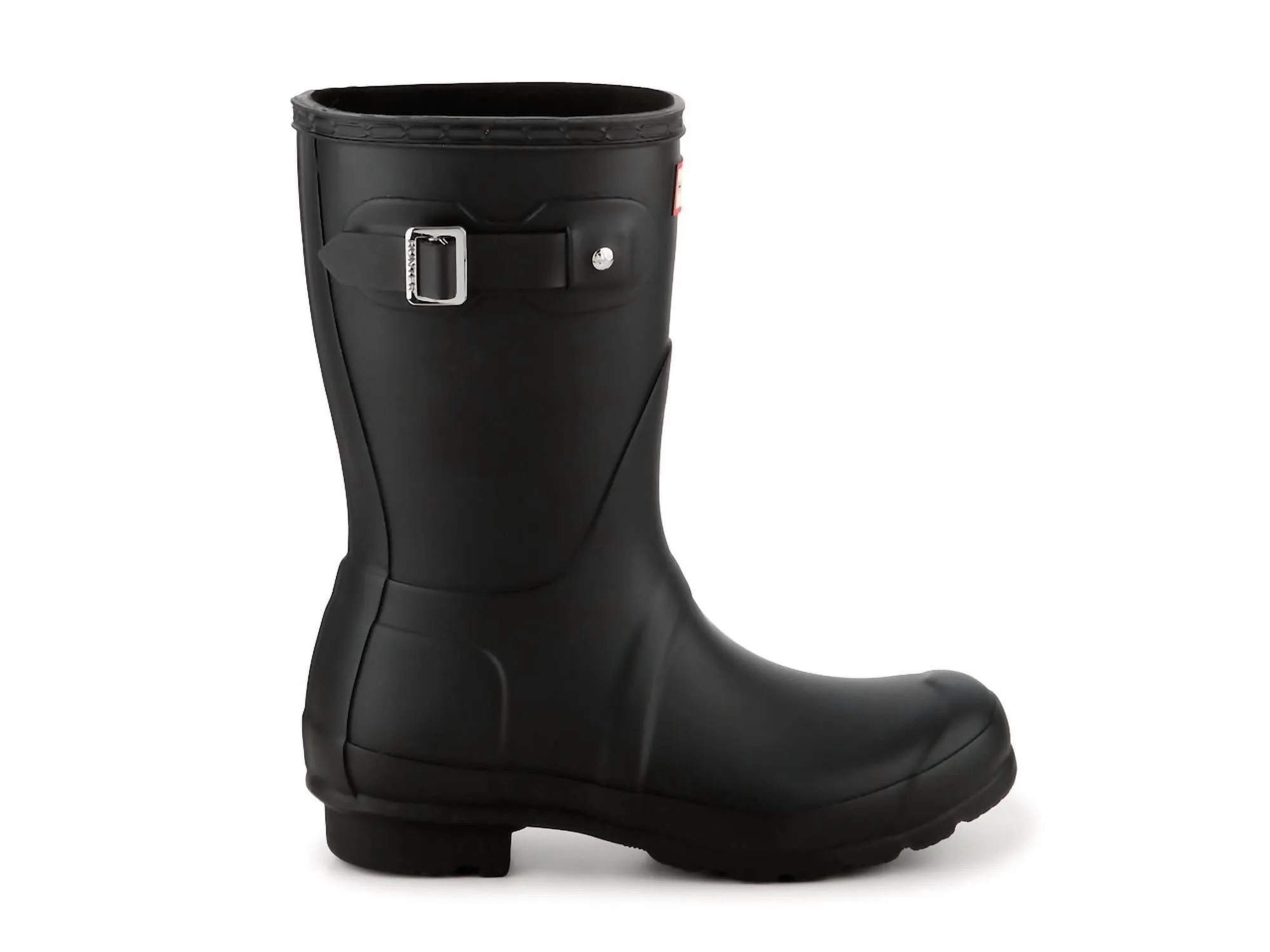 Reformation Women's Original Short Matte Rain Boots In Black