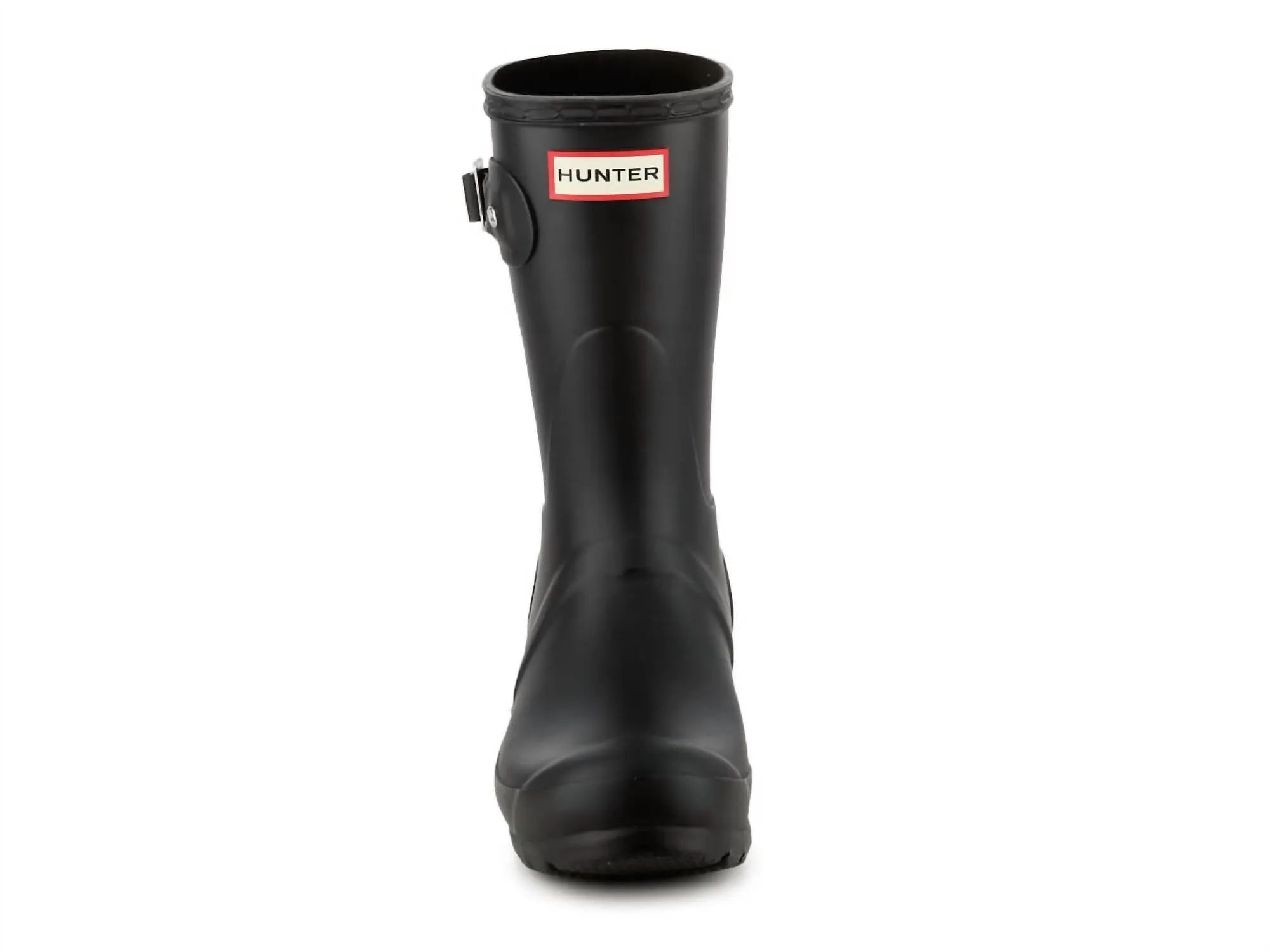 Reformation Women's Original Short Matte Rain Boots In Black