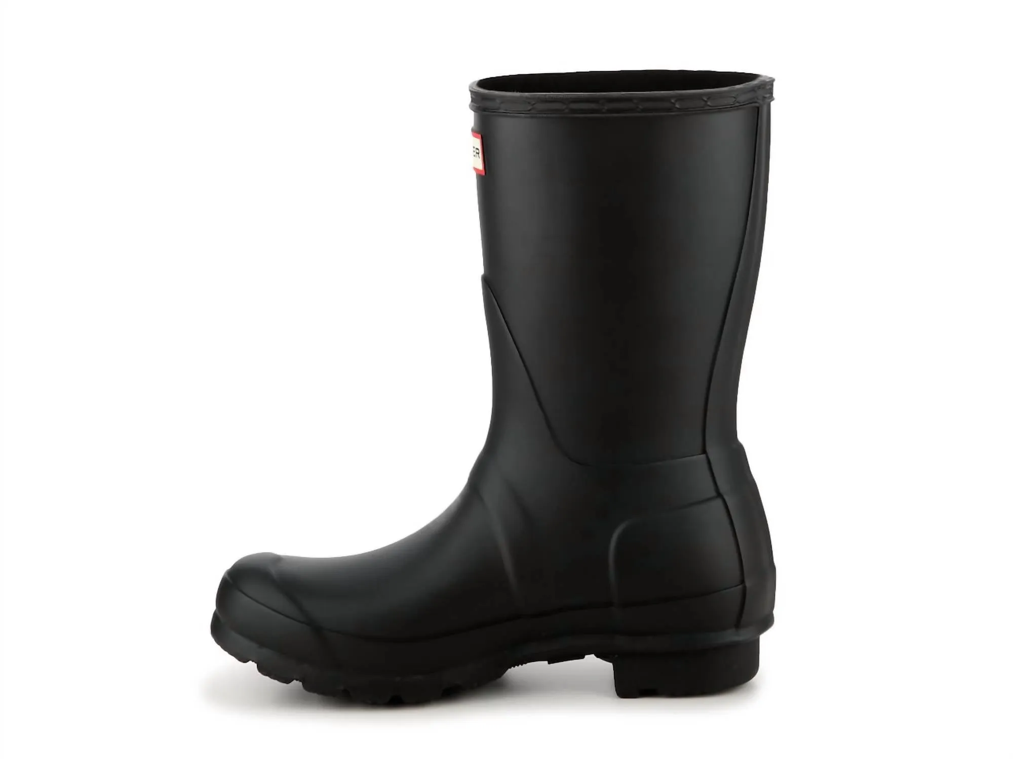 Reformation Women's Original Short Matte Rain Boots In Black