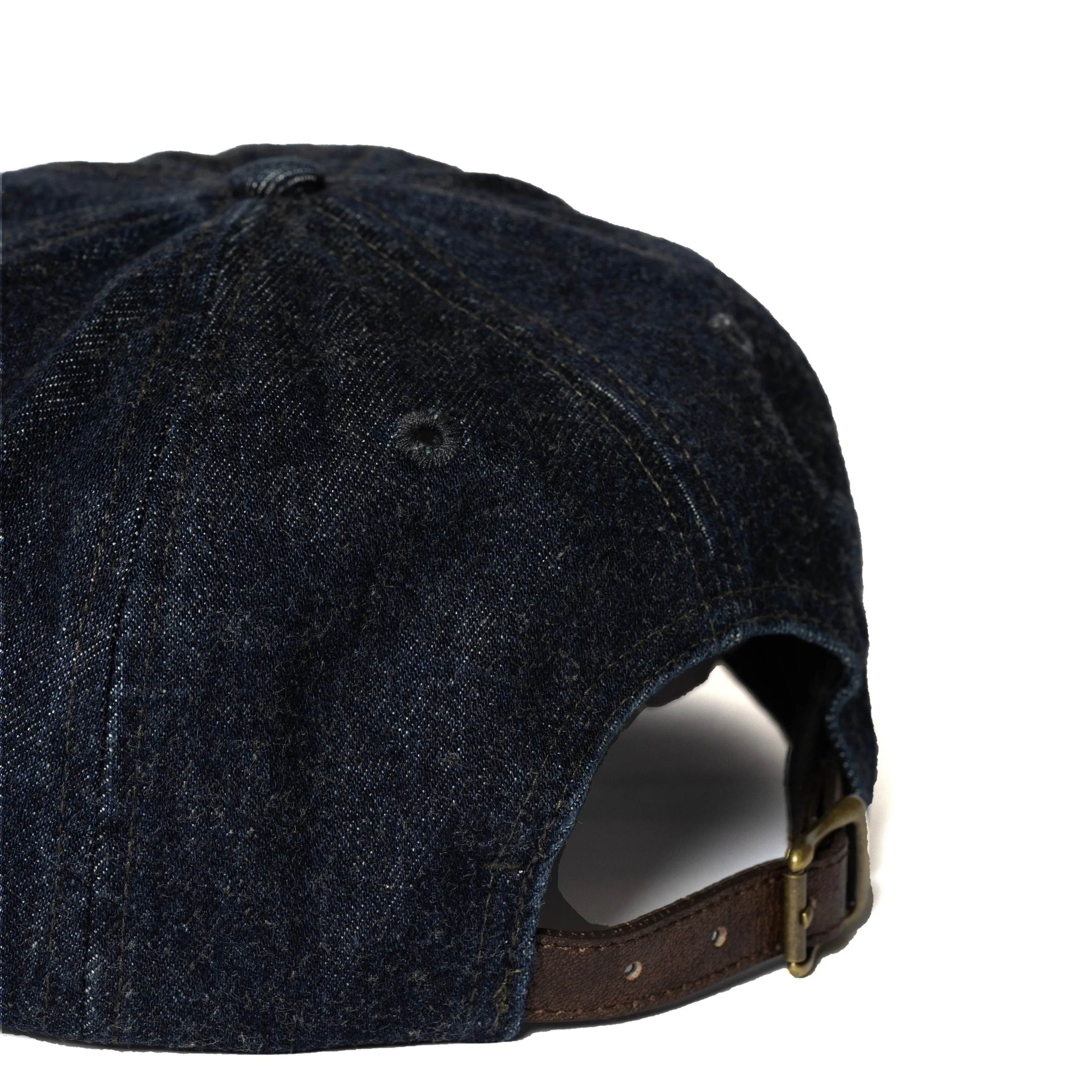 RRL By Ralph Lauren Ranch Logo Denim Ball Cap Rinse