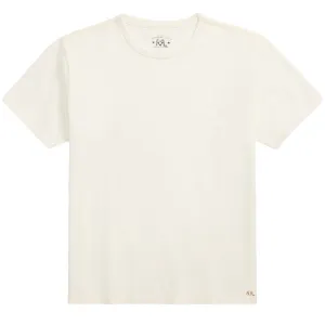 RRL By Ralph Lauren Relaxed Fit Heavyweight Jersey T-Shirt Warm White